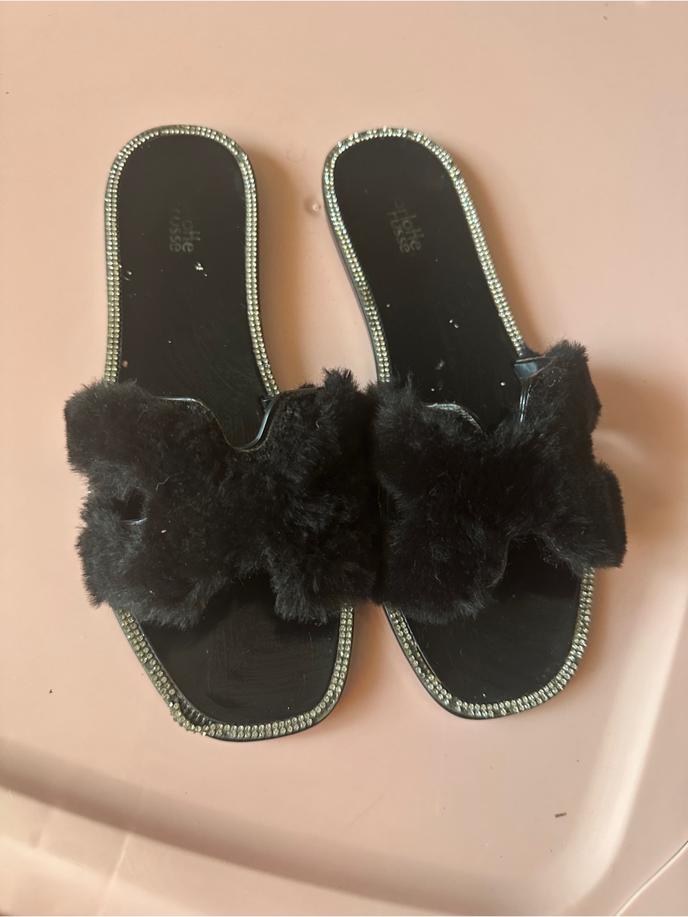 Charlotte Russe size 7 sandals good condition